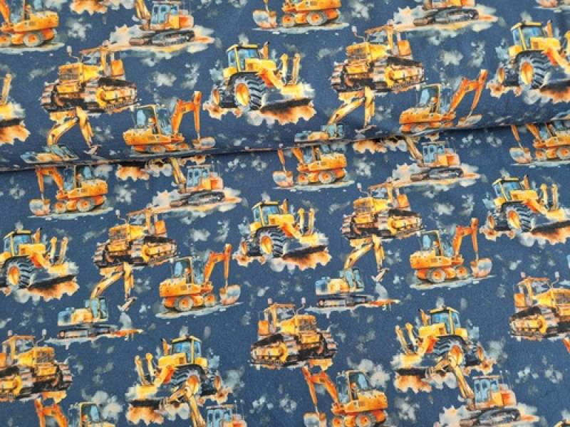 Jersey Bulldozers blau